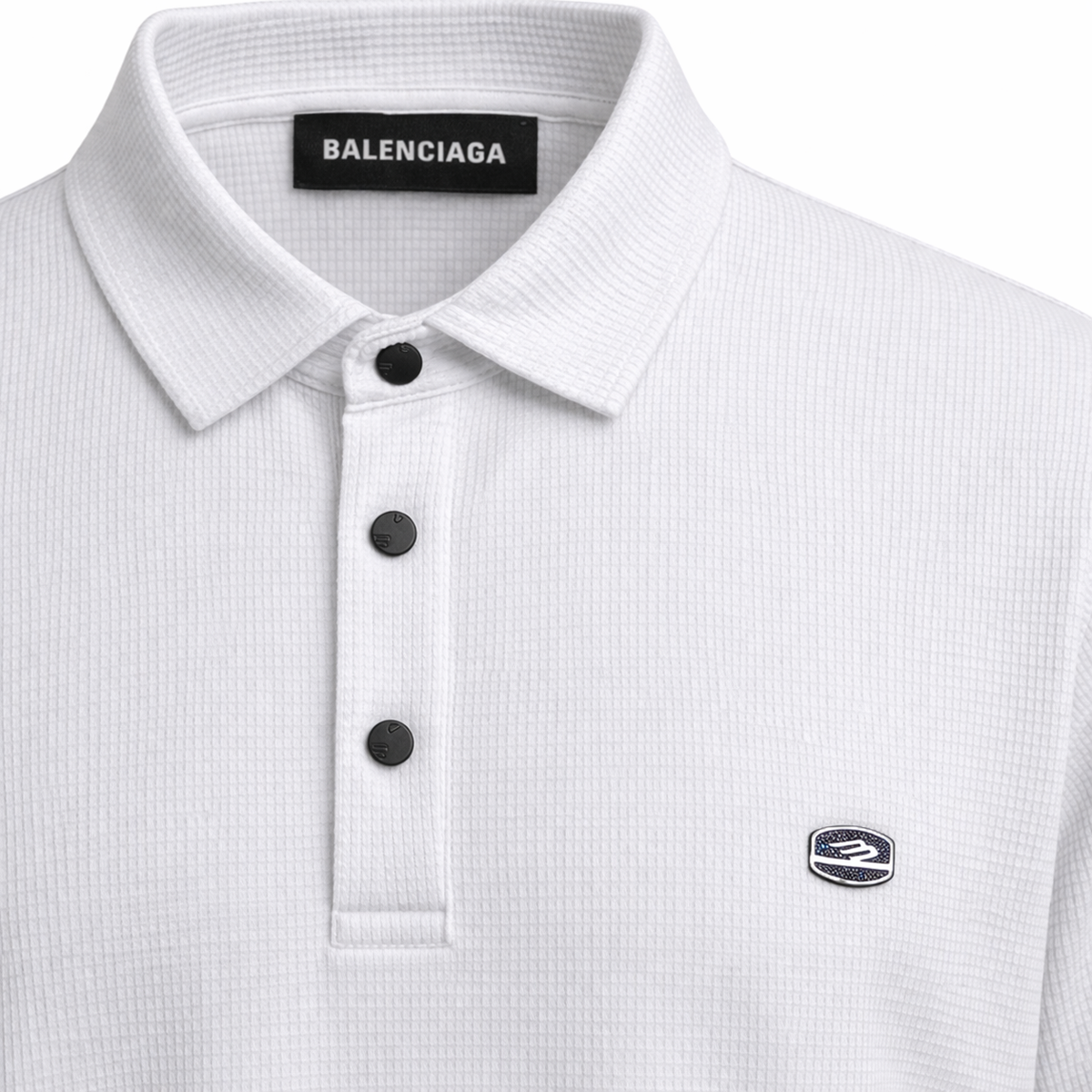 BALENCIAGA COLLAR T SHIRT