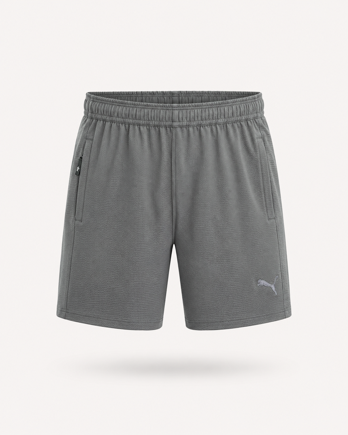 PUMA- STRETCHABLE  SHORTS WITH ZIPPER