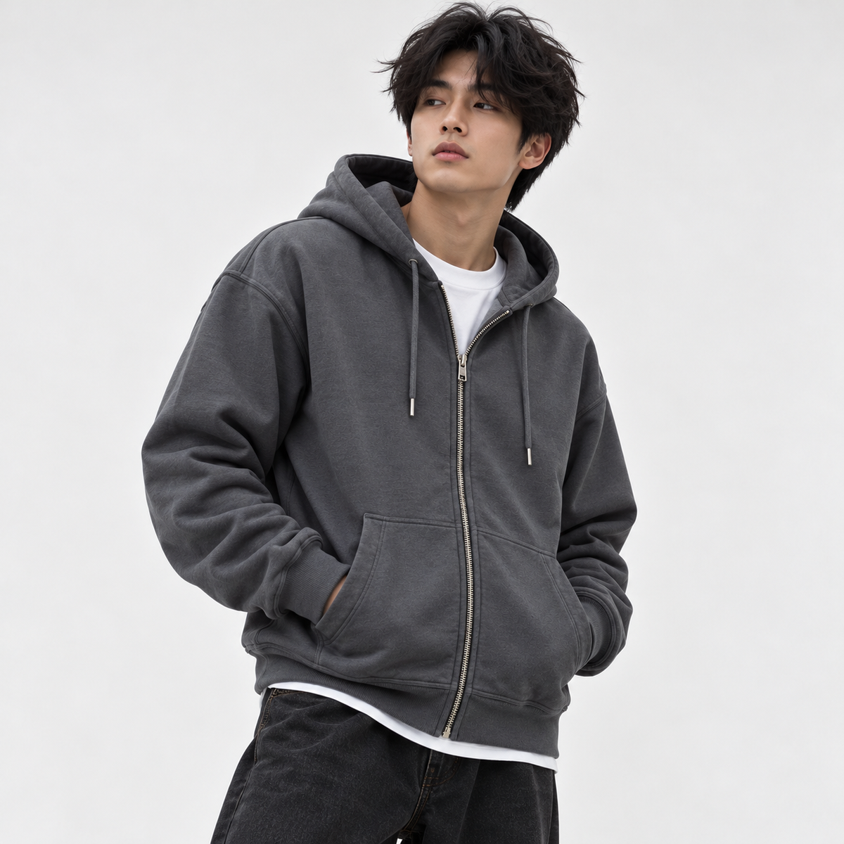 H&M Zip-Up Hoodie