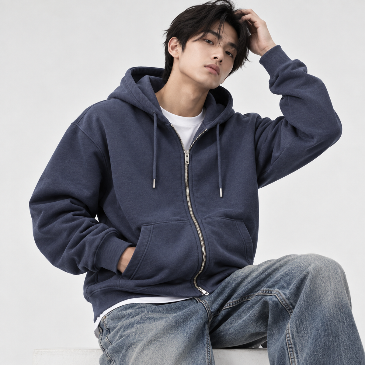H&M Zip-Up Hoodie