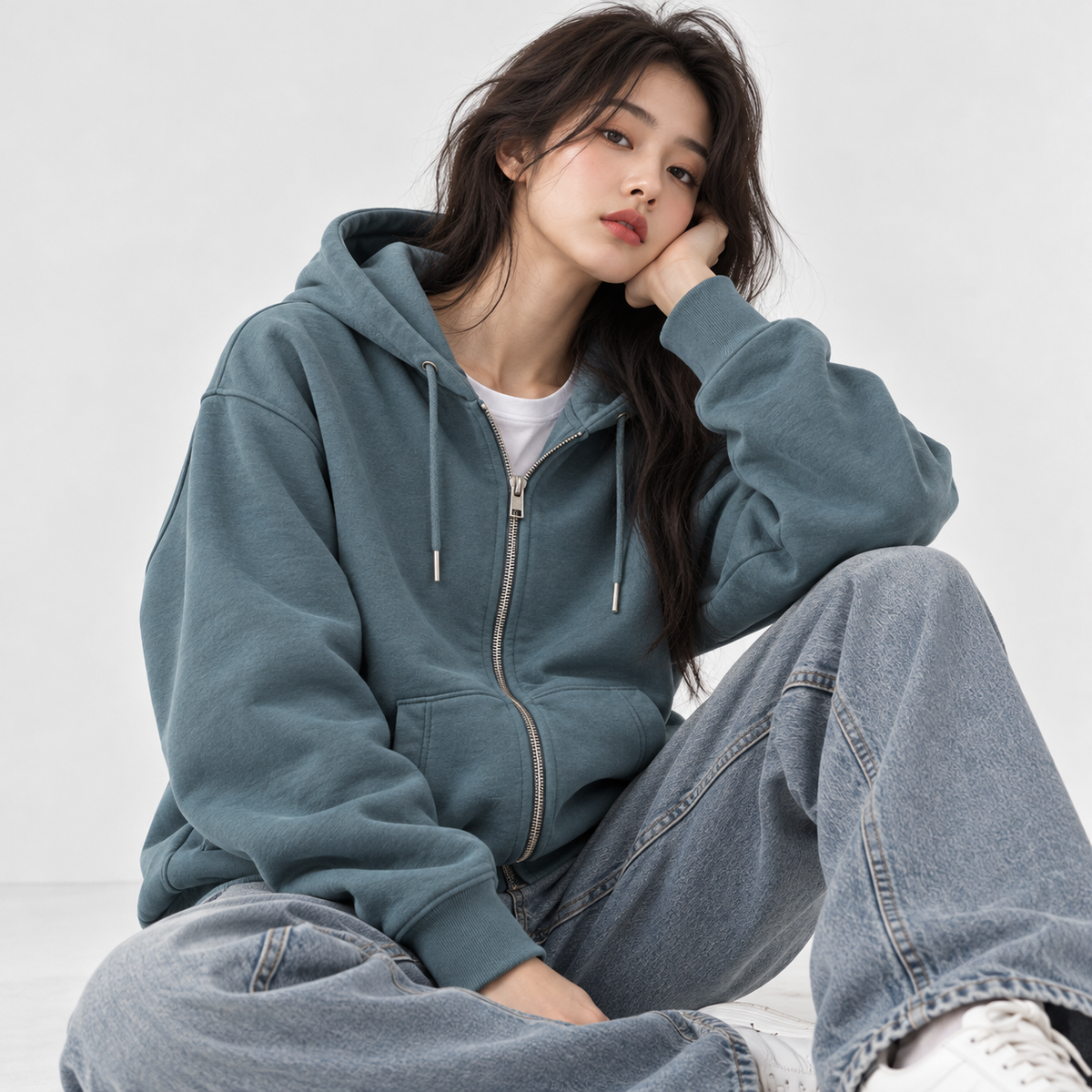 H&M Zip-Up Hoodie