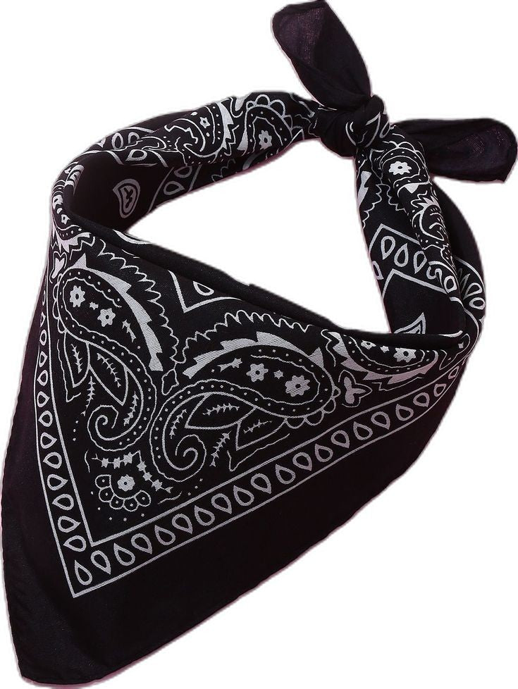 Bandana handkerchief (Black)