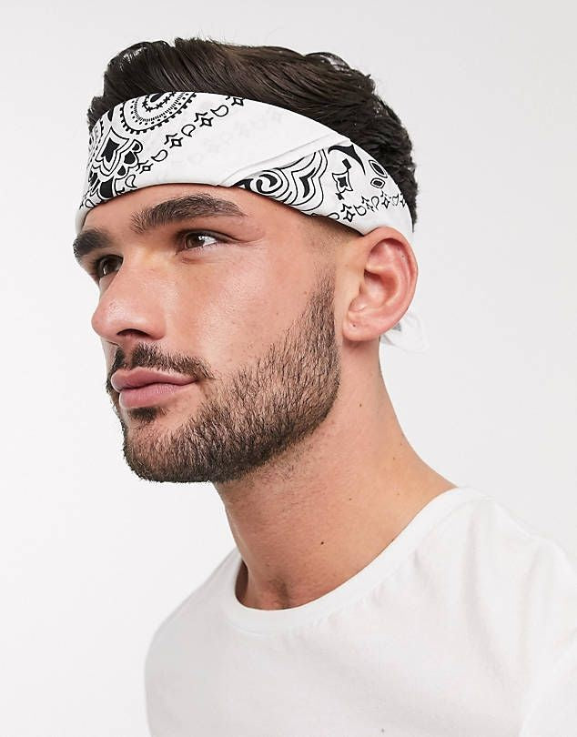 bandana handkerchief (White)