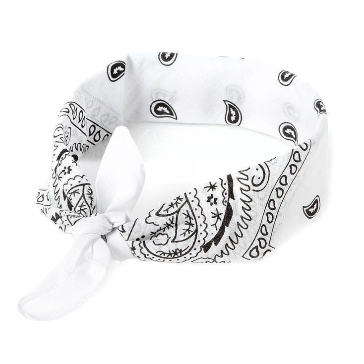 bandana handkerchief (White)